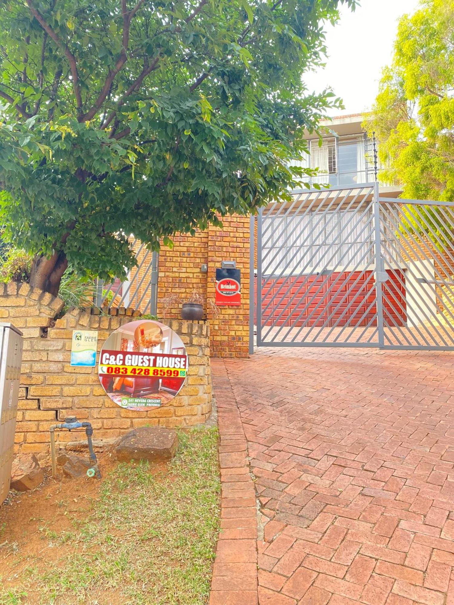 C And C Guest House/ Bed And Breakfast Pretoria-Noord Exterior foto